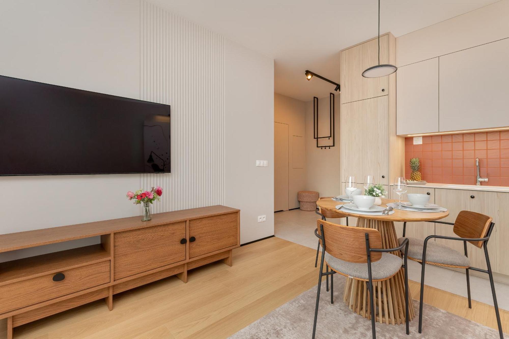 Stylowe Apartmenty Z Parkingiem Popieluszki W Gdansku By Noclegi Renters ภายนอก รูปภาพ